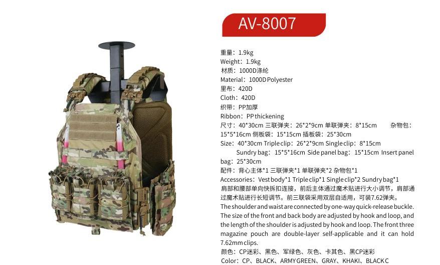 ZENITRAM AV-8007